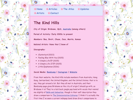 artists/kindhills screenshot