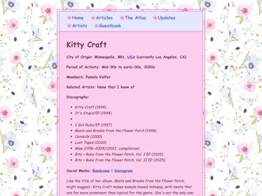 artists/kittycraft screenshot