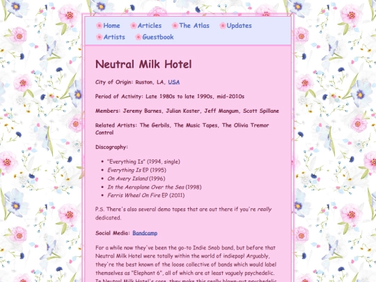 artists/neutralmilkhotel screenshot