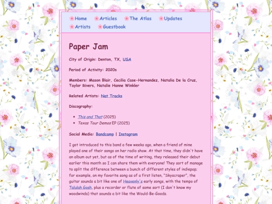 artists/paperjam screenshot