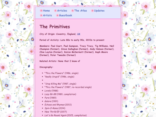 artists/primitives screenshot