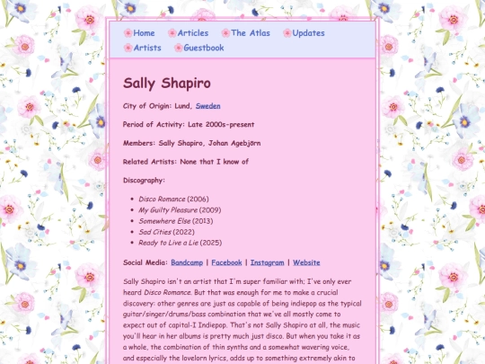 artists/sallyshapiro screenshot