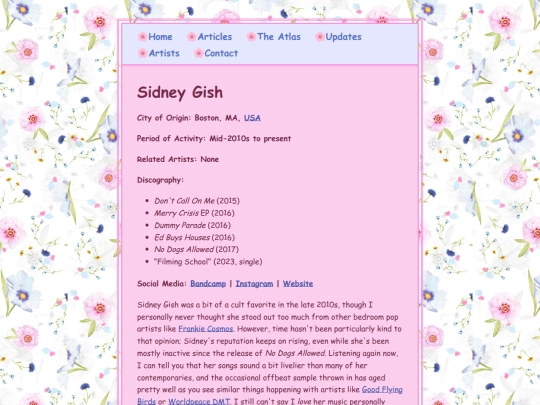 artists/sidneygish screenshot