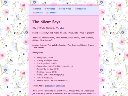artists/silentboys screenshot