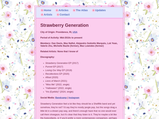 artists/strawberrygeneration screenshot