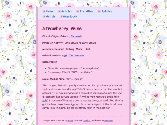 artists/strawberrywine screenshot