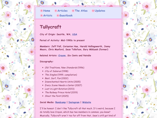 artists/tullycraft screenshot