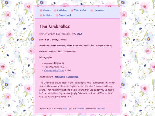 artists/umbrellas screenshot