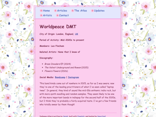 artists/worldpeacedmt screenshot