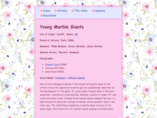 artists/youngmarblegiants screenshot