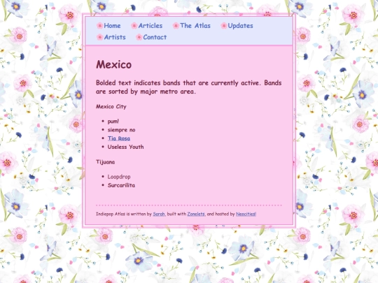 countries/mexico screenshot