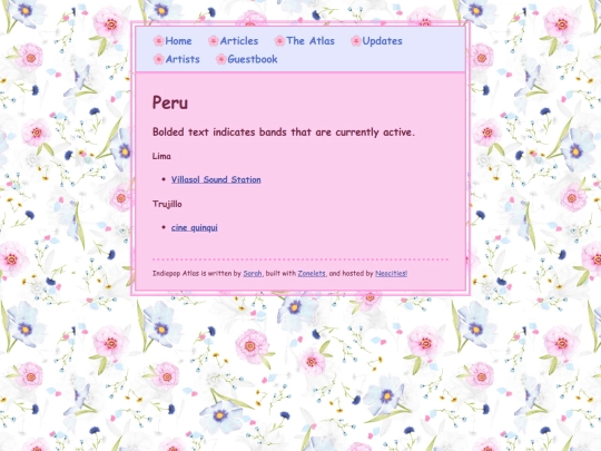 countries/peru screenshot