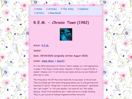 reviews/Chronic-Town screenshot