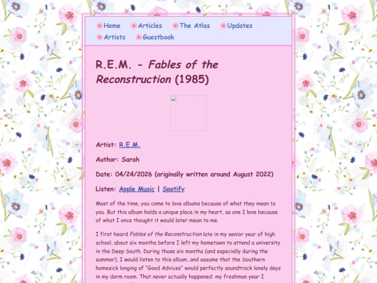 reviews/Fables-of-the-Reconstruction screenshot