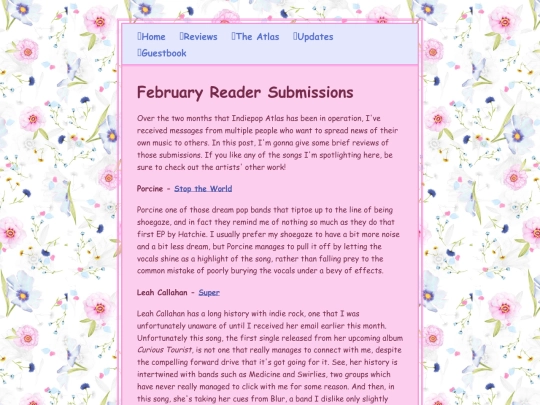 reviews/February-Reader-Submissions screenshot