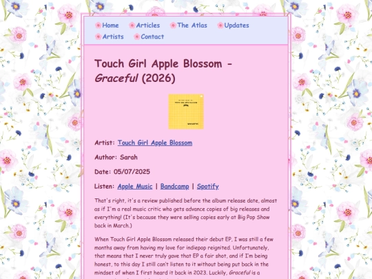 reviews/Graceful screenshot