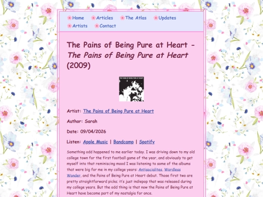 reviews/The-Pains-of-Being-Pure-at-Heart screenshot