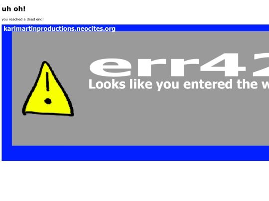 not_found screenshot