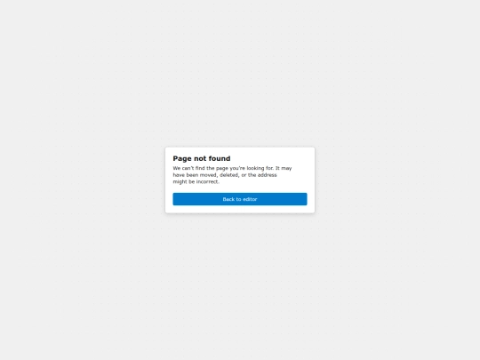 not_found screenshot