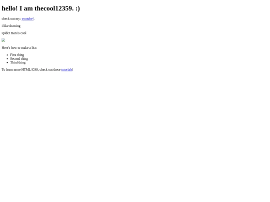 test screenshot