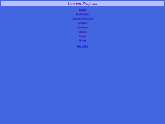 projects screenshot