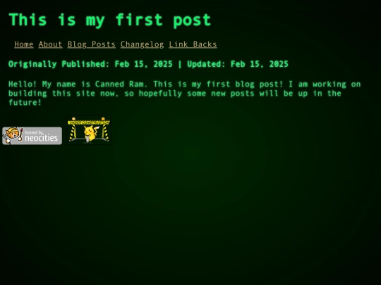 posts/misc/MyFirstPost screenshot