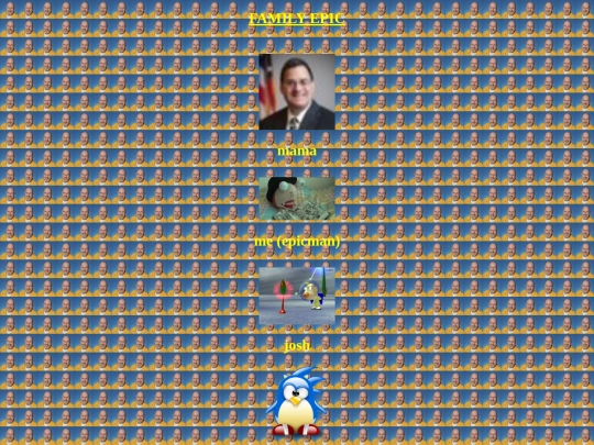 family page screenshot
