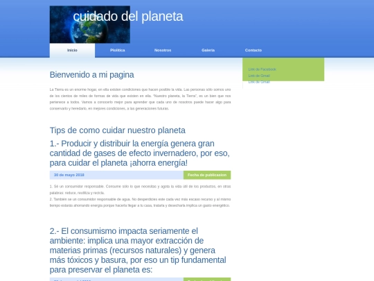 Inicio screenshot