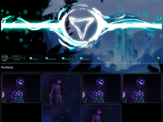 Portfolio screenshot