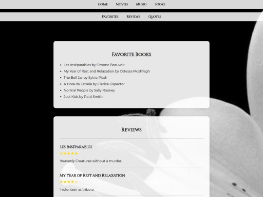 books screenshot
