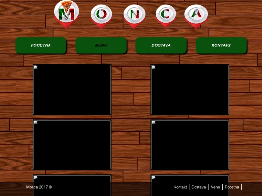 menu screenshot