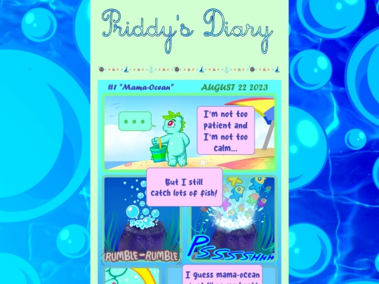 blog screenshot