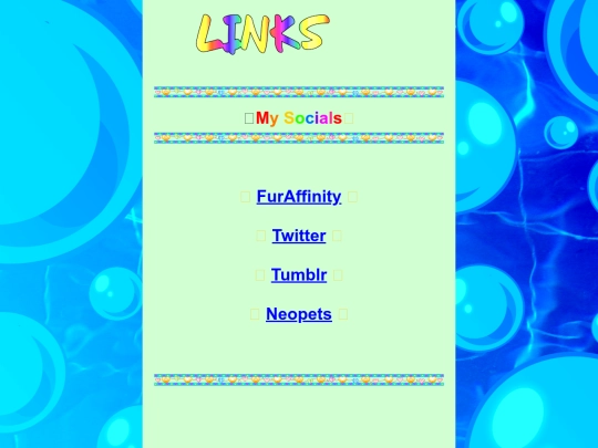 links screenshot