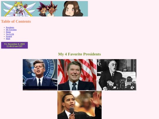 Presidents/Presidnets screenshot
