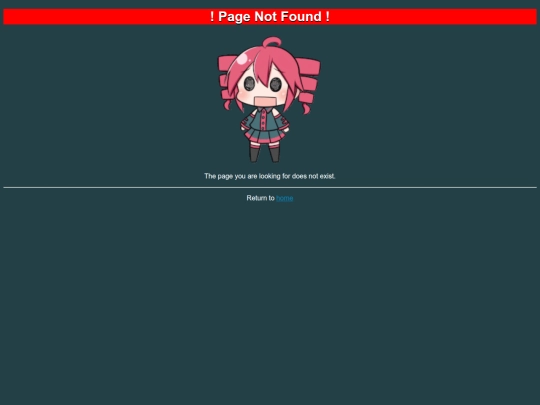 not_found screenshot