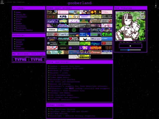 sites screenshot