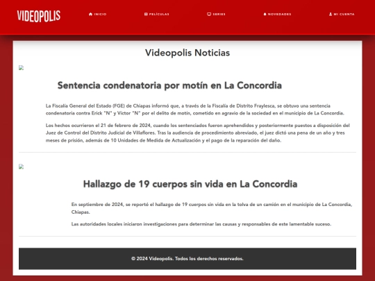 noticias screenshot