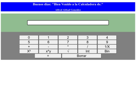 calculadora/calculadora screenshot