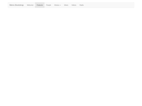 menubootstrap/index16NavBars screenshot