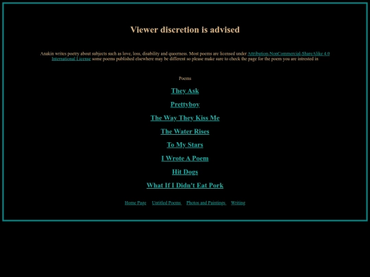 Poems screenshot