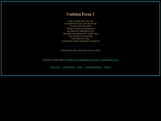 Untitled Poems/untitled3 screenshot