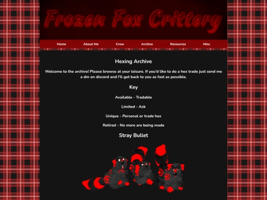 Archive screenshot