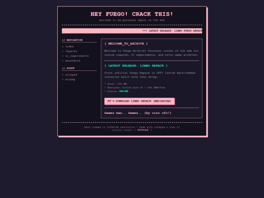 index screenshot