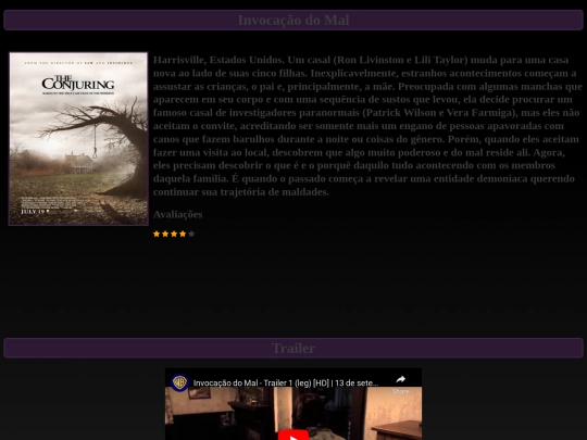 invocaçãodomal screenshot