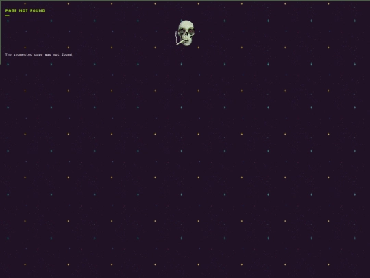 not_found screenshot