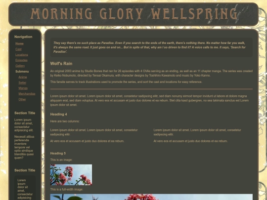 WolfsRain screenshot