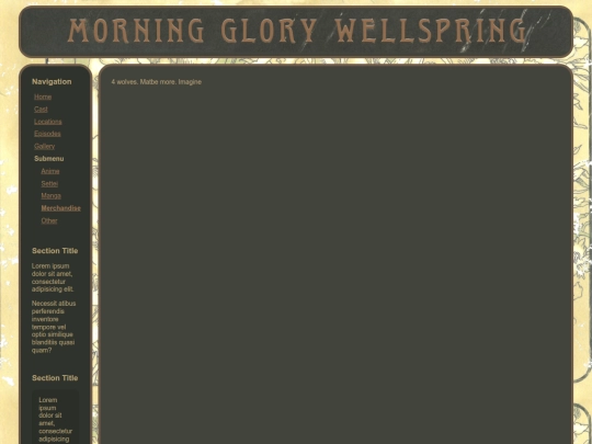 WolfsRain/merch screenshot