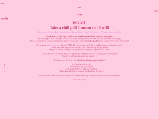 homepage screenshot