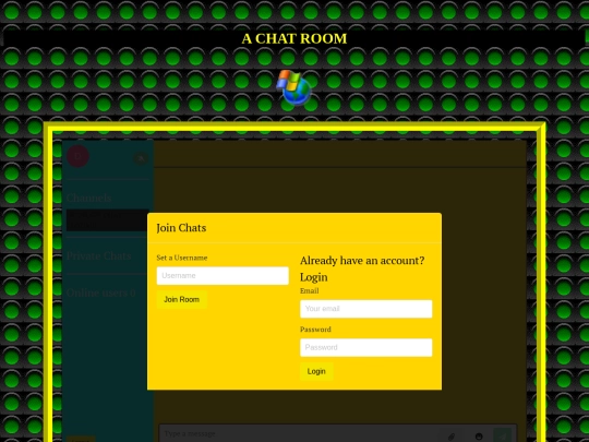 chatroom screenshot
