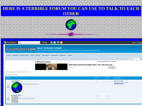 forum screenshot
